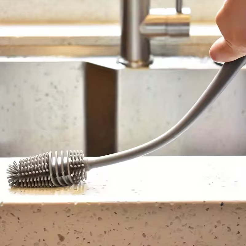 Multi-Purpose Cleaning Brush with Long Handle