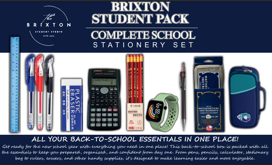 2026 Brixton Box Complete School Set