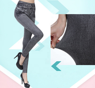 Stretch Jeggings Double Layer