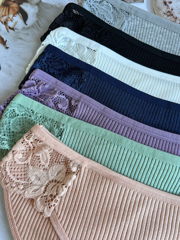 7 Pack High Quality Cotton Panties