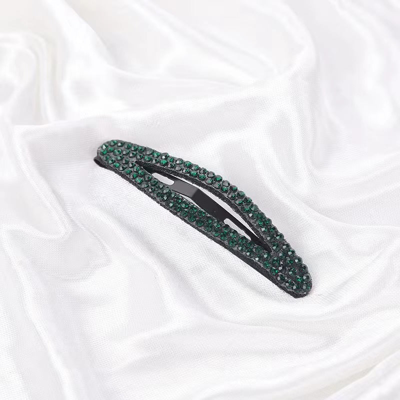 Colored Diamond Luxurious Hollow Hair Clip