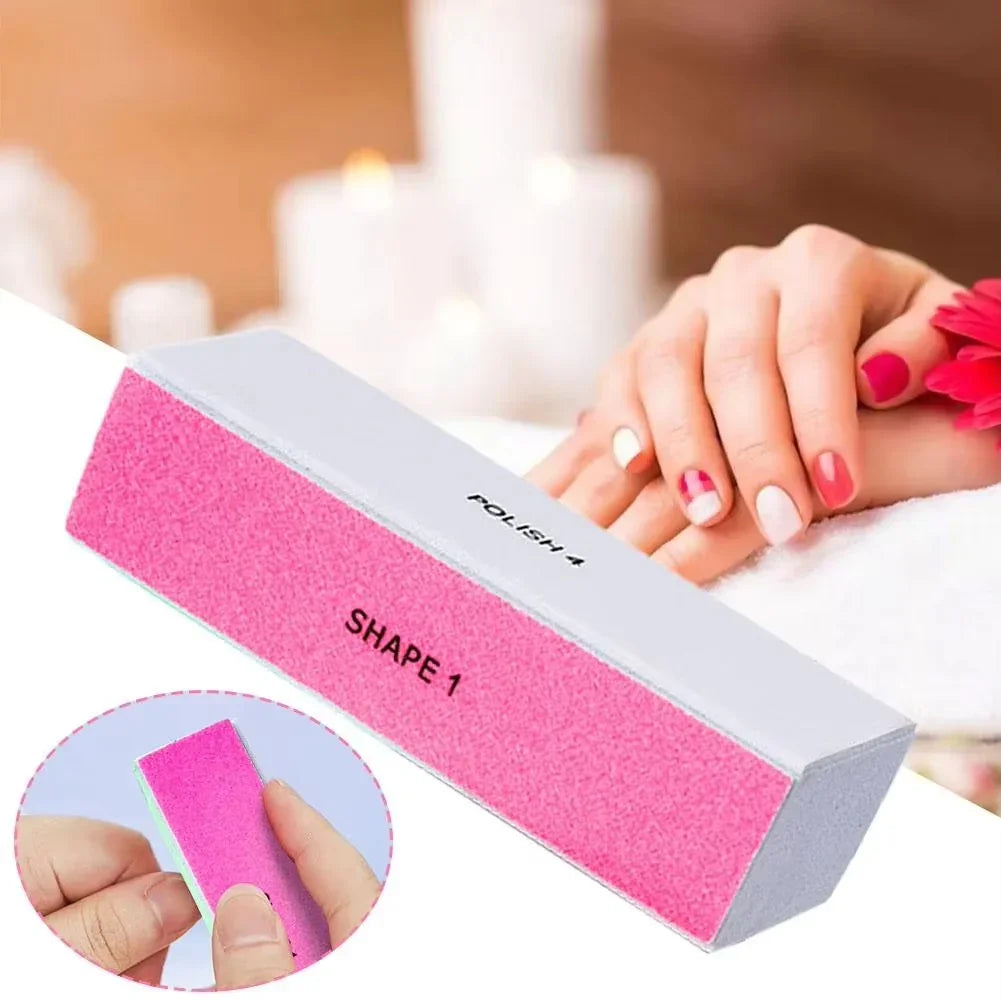 4 Sides Shiny Nail File for Salon and Personal Care
