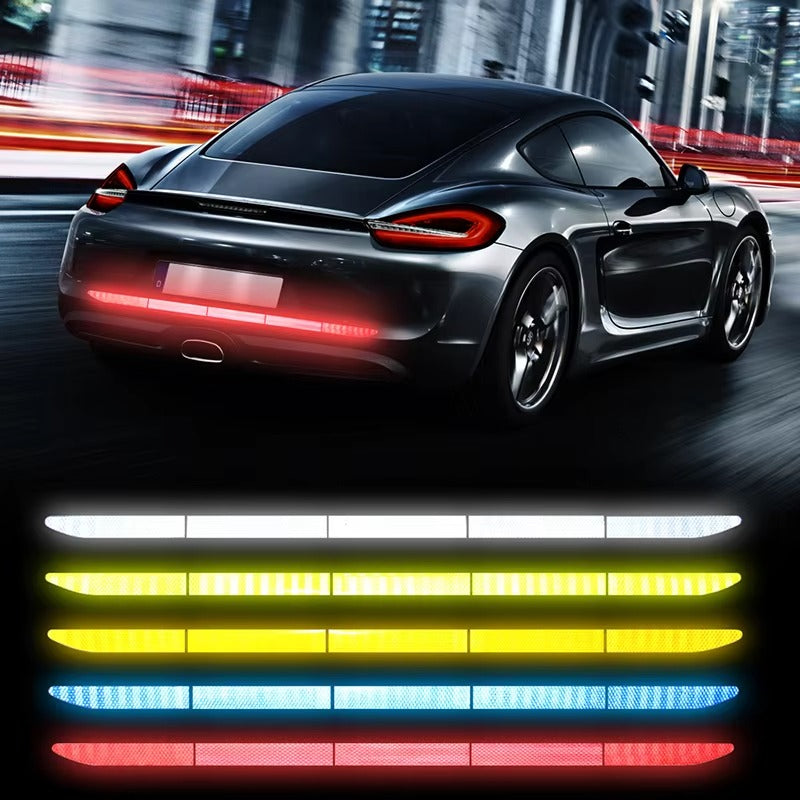 Set of 12 Car Reflective Rear Stickers