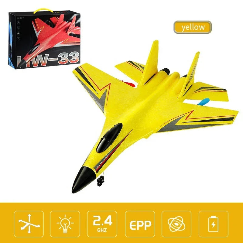 Foam Fighter Jet Plane  Remote Control Outdoor Use