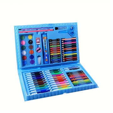 150 Pcs Art Drawing Set with Watercolor Pen and Colour Pencil for Kids